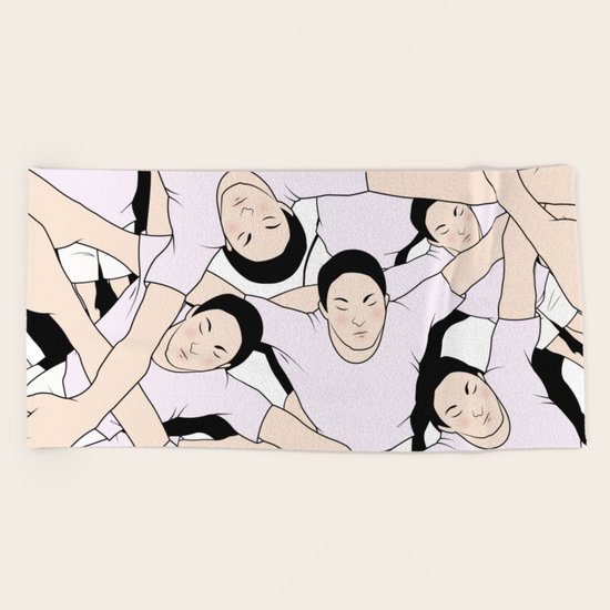 SHADOWS Beach Towel
