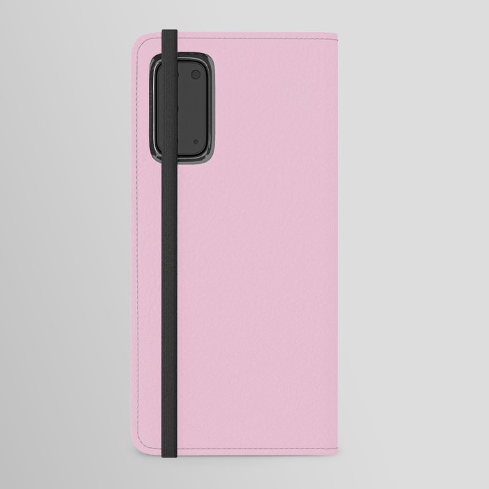 Smiling Pink Android Wallet Case