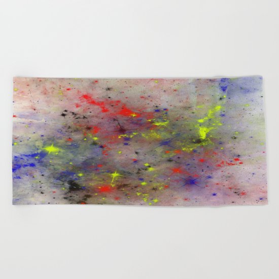 Primary Space Beach Towel