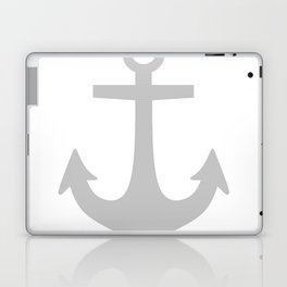 Anchor (Gray & White) Laptop Skin