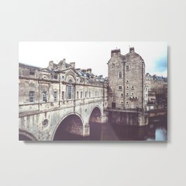 Pulteney Bridge Metal Print | Bathstone, Pulteneybridge, England, Architecturephotography, Architecture, Dreamy, Bridgephotography, Englandphotography, Bridges, Photo 