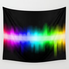 Soundwave cells Wall Tapestry
