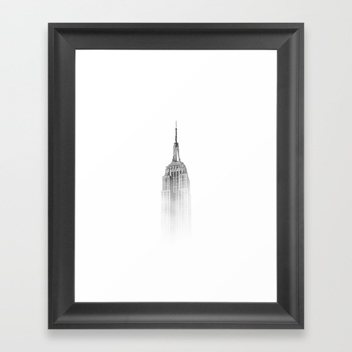 Empire State Building (New York) Framed Art Print