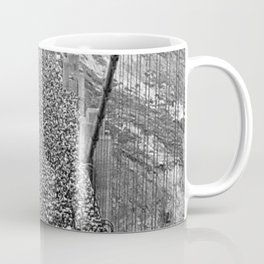 Golden Gate Bridge, San Francisco opening day on May 27th, 1937 black and white photography Coffee Mug