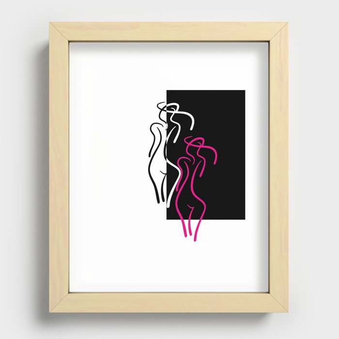 The Lady ~ From Sinners And Saints ~ Pure Recessed Framed Print
