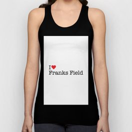 I Heart Franks Field, WI Tank Top