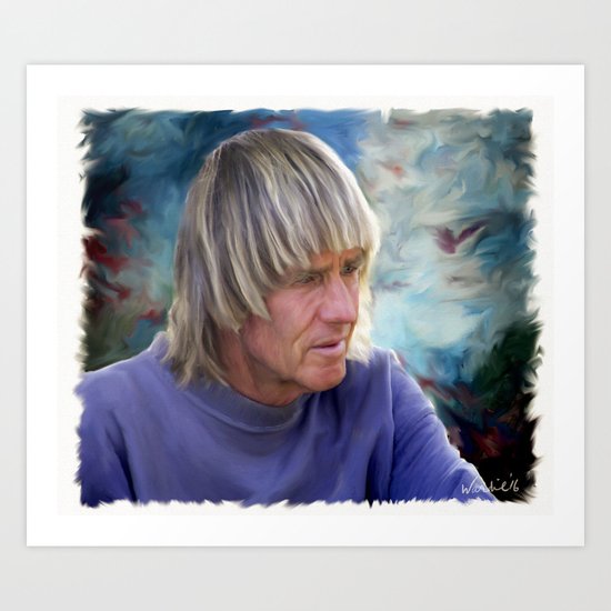 George Greenough Art Print