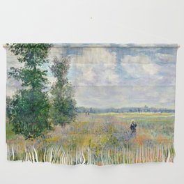 Poppy Fields near Argenteuil by Claude Monet Wall Hanging