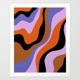 Abstract six Art Print