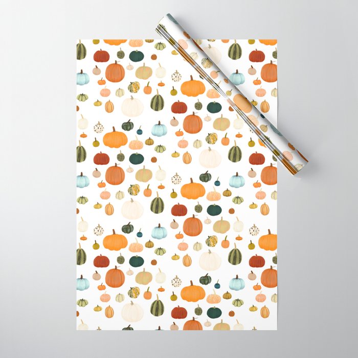 Pumpkin Patch Season Wrapping Paper