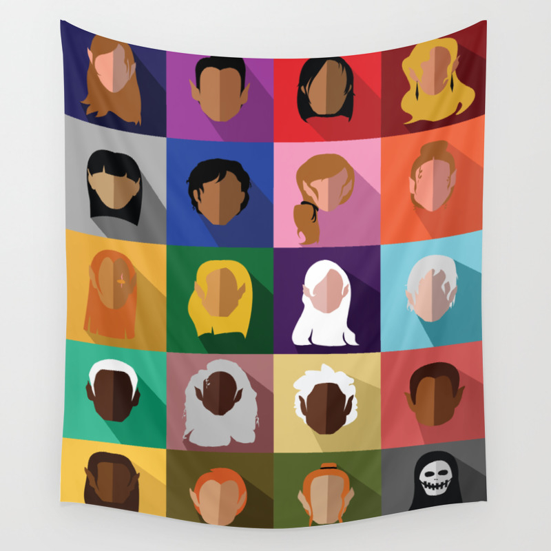 Acotar Minimal Characters Wall Tapestry By Kaylasumner Society6 See more of acotar brasil on facebook. acotar minimal characters wall tapestry by kaylasumner