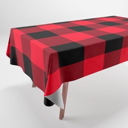 Classic Check Black - Maasai Blanket Tablecloth