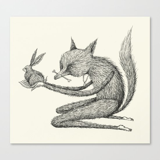 'Offering' (Simplified) Canvas Print