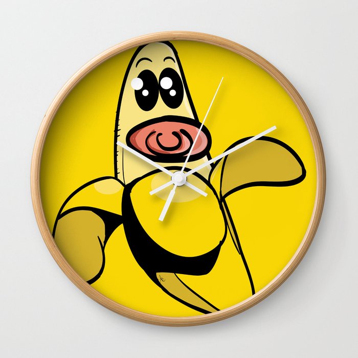 Baby Banana Wall Clock