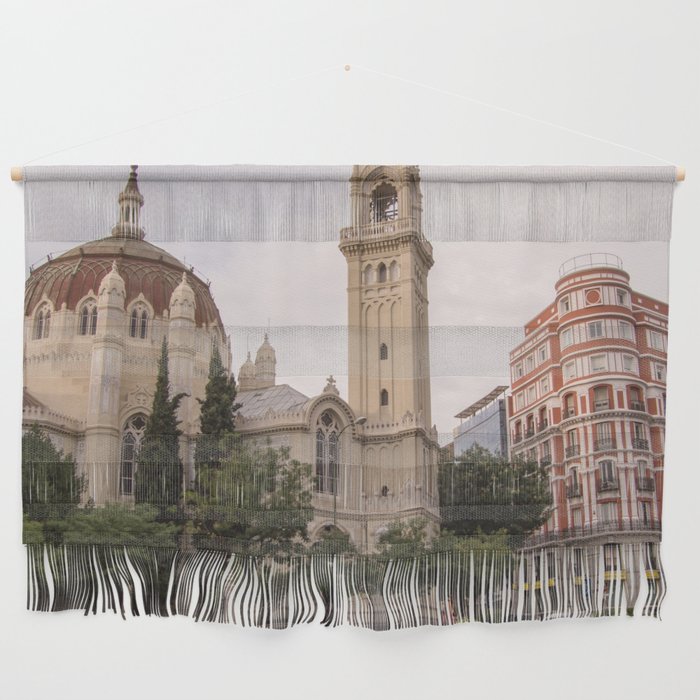 Spain Photography - Beautiful Buildings By El Retiro Park Wall Hanging