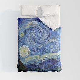 Vincent Van Gogh Starry Night Art Comforter
