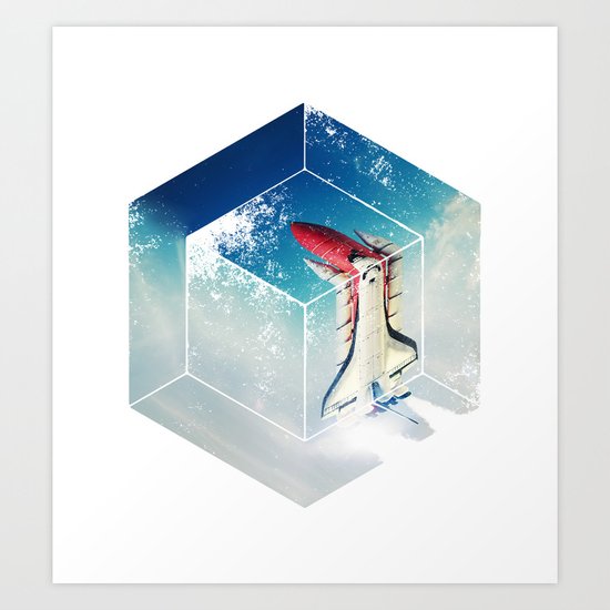 Into the Fourth Dimension Art Print
