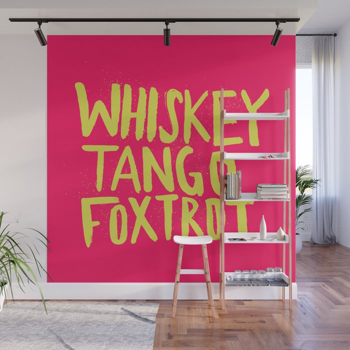 Whiskey Tango Foxtrot - Color Edition Wall Mural