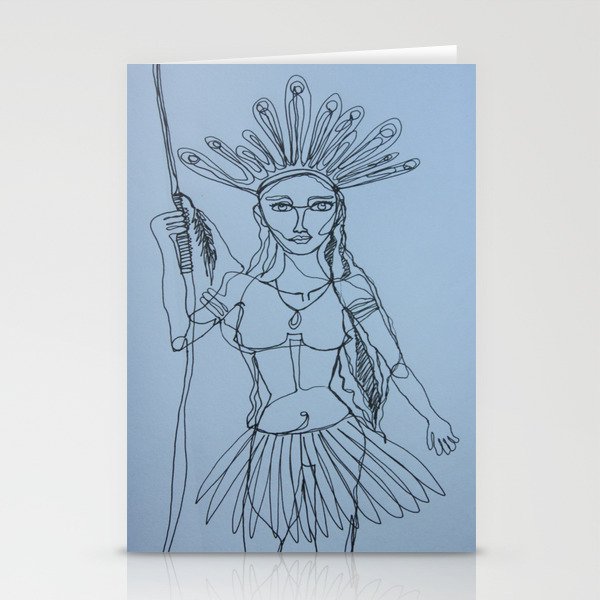 Amazon woman Stationery Cards