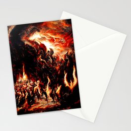 Tornado of Souls Stationery Card