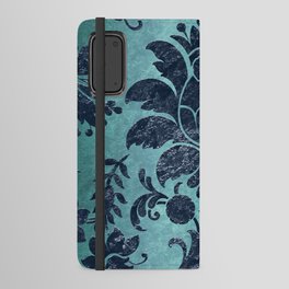 Embossed Blue Velvet 02 Android Wallet Case