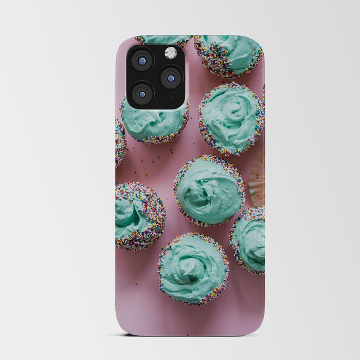 Blue Cupcakes iPhone Card Case