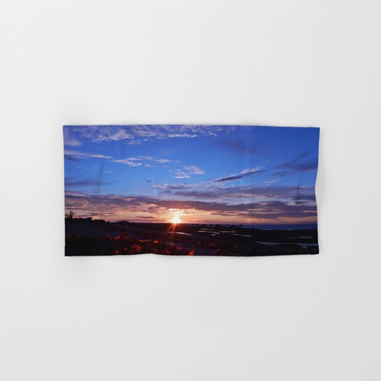 Sunset and Blue Sky Hand & Bath Towel