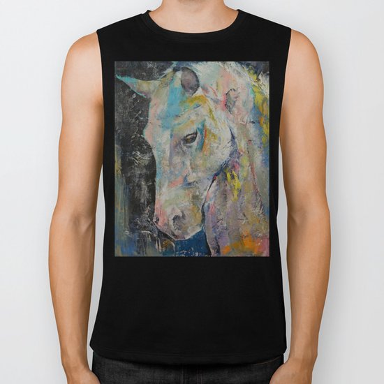 Hidden Heart Horse Biker Tank