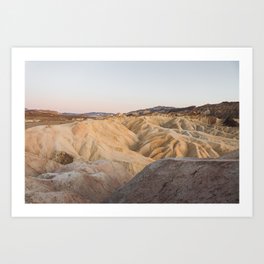 Landscape In Death Valley Photo | Sunset California Nature Art Print | USA Travel Photography Art Print