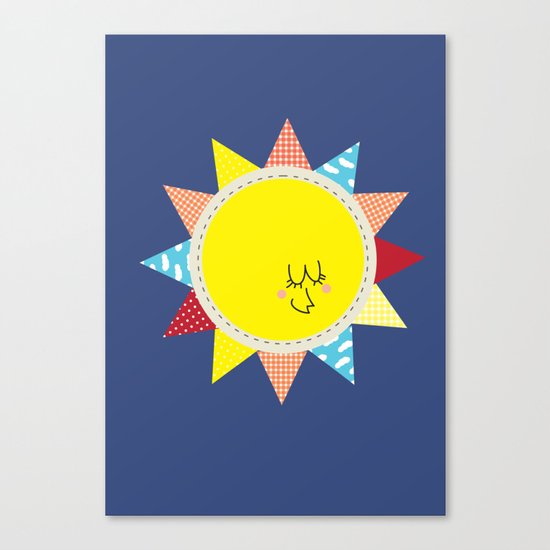 In the sun Canvas Print