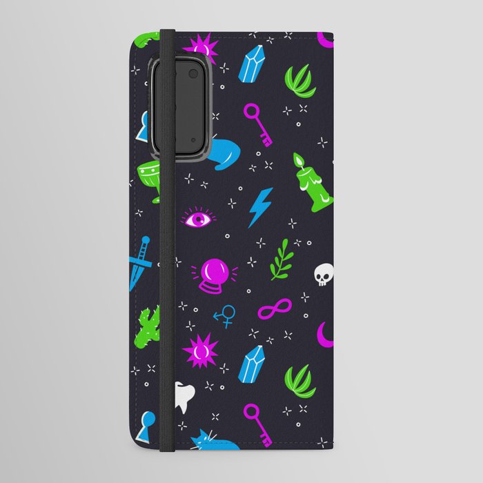 Neon Occult Android Wallet Case