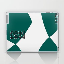 Abstract shapes color grid 2 Laptop Skin