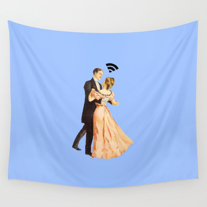 instant connection Wall Tapestry