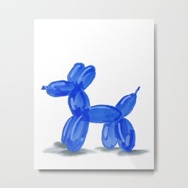 Balloon dog Metal Print | Contemporary, Balloondog, Drawing, Balloon, Art, Digital, Pop, Modern, Doggo, Curated 