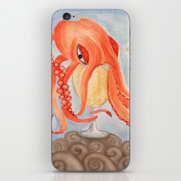 Drunk Octopus iPhone Skin