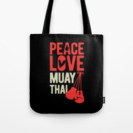 Funny Muay Thai Tote Bag
