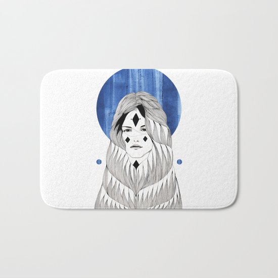 Winter Hymn Bath Mat