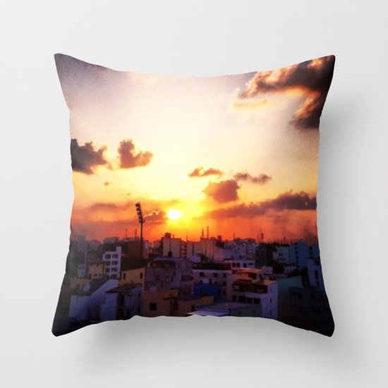 Beautiful Concrete Throw Pillow