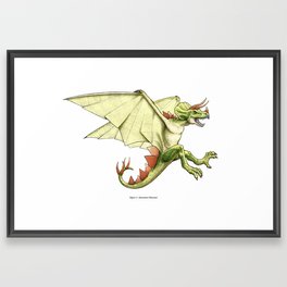 Awesomest Dinosaur Framed Art Print