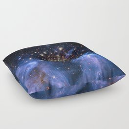 Star Cluster Floor Pillow | Astronomy, Solar System, Spiral, Photo, Digital Manipulation, Universe, Cosmos, Recolored, Nasa, Purple 