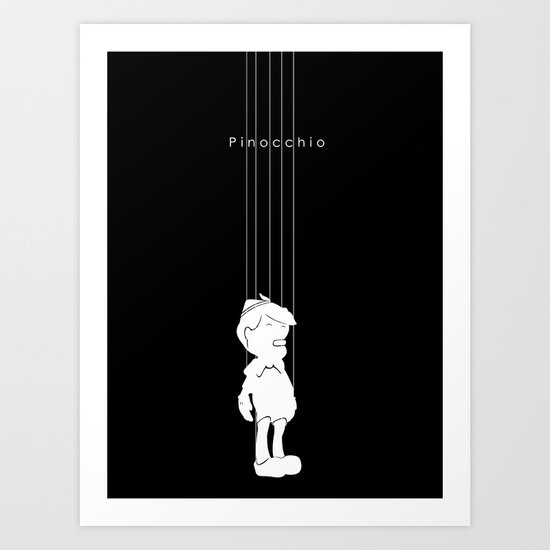 Pinocchio Art Print