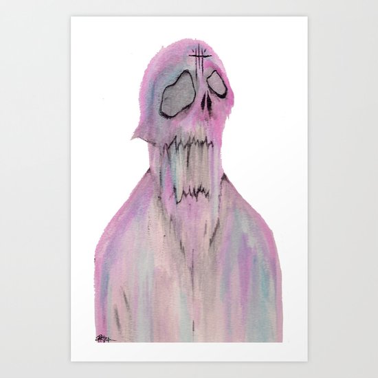 The SlimeMan Art Print