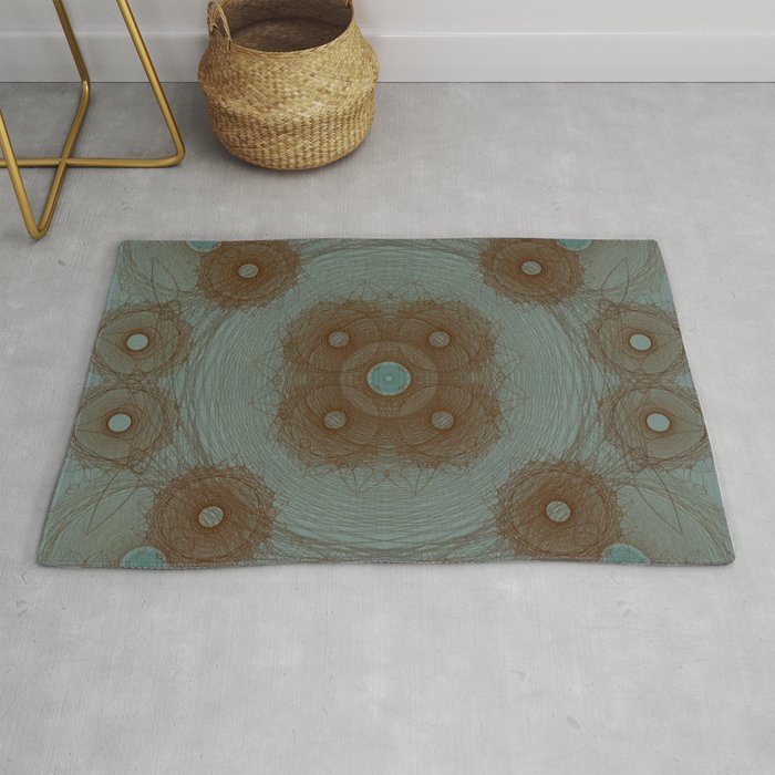 Grand Central Spin Art Rug