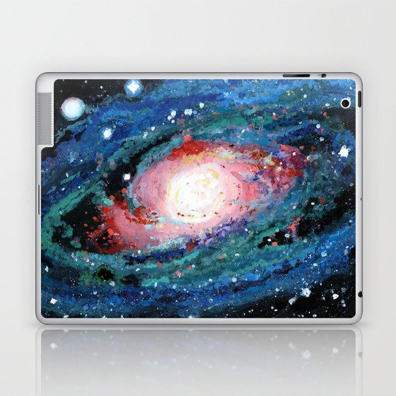 Andromeda Galaxy Painting Laptop & iPad Skin