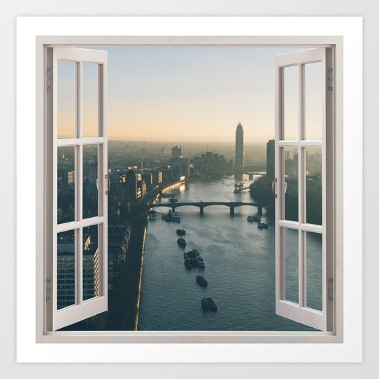 Bridge Art Print