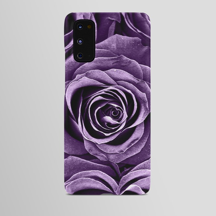 Rose Bouquet in Purple Android Case