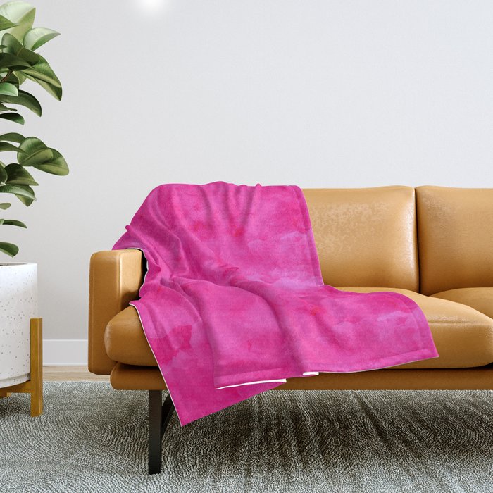 Neon pink throw blanket sales