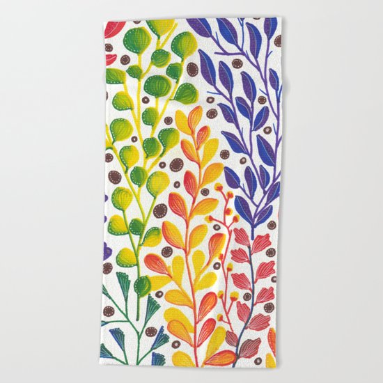 Spring vibes II Beach Towel