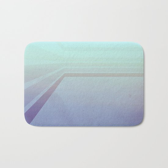 Horizontal flight (Blue edition) Bath Mat