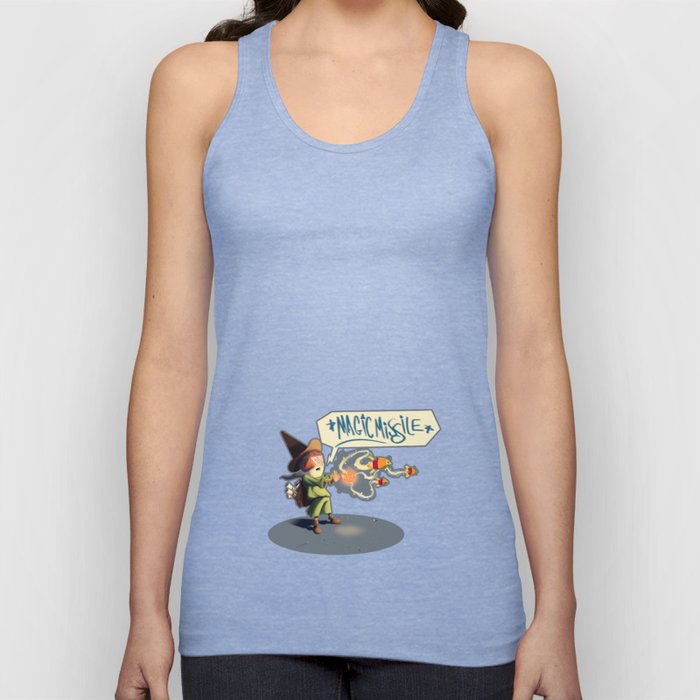 The Wizard Casts "Magic Missile" Tank Top